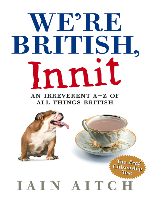 Cover image for We're British, Innit